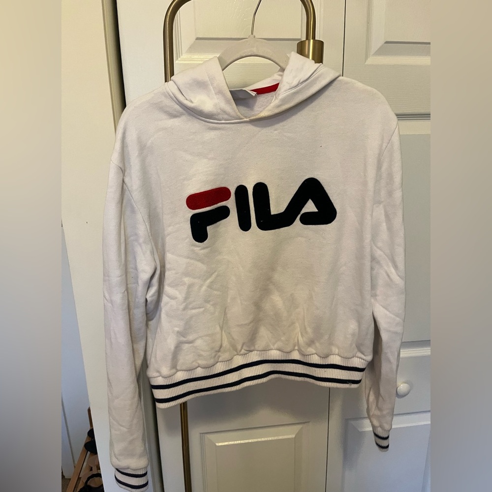 Fila cropped sweatshirt size XL